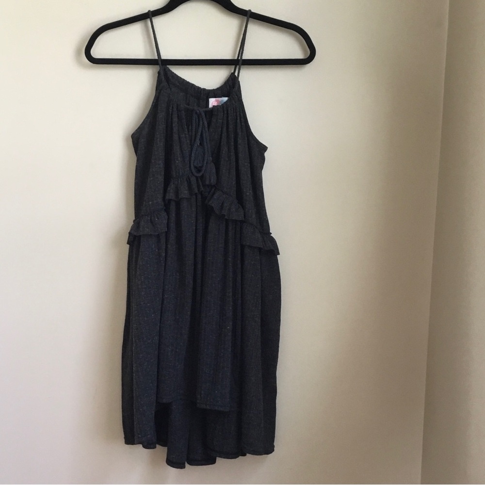 Free People Beach Rosaline Swing Tunic Oversized Mini Dress - Picture 2 of 7